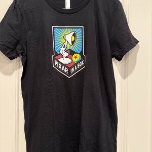 RARE Pixar in a Box Luxo Lamp tee shirt
